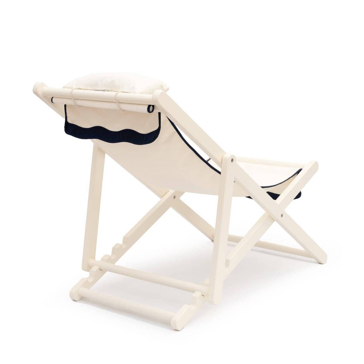 The Sling Chair - Rivie White Sling Chair Business & Pleasure Co Aus
