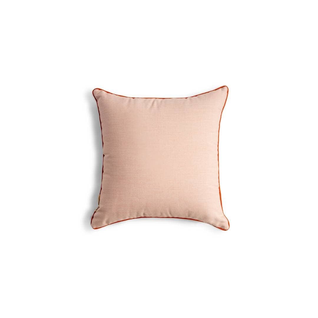 The Small Square Throw Pillow - Rivie Pink Small Square Throw Pillow Business & Pleasure Co Aus 