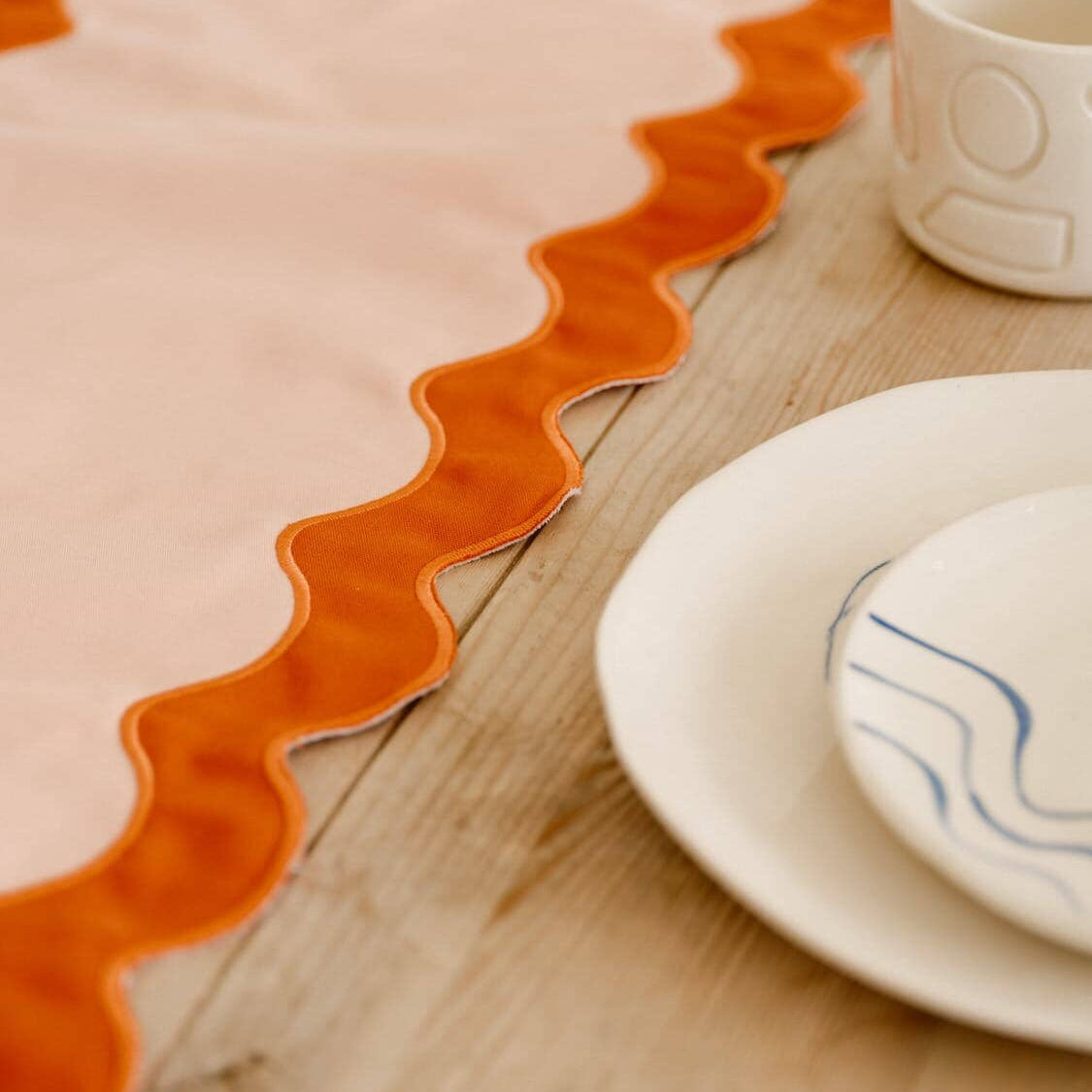 The Table Runner - Rivie Pink Table Runner Business & Pleasure Co Aus