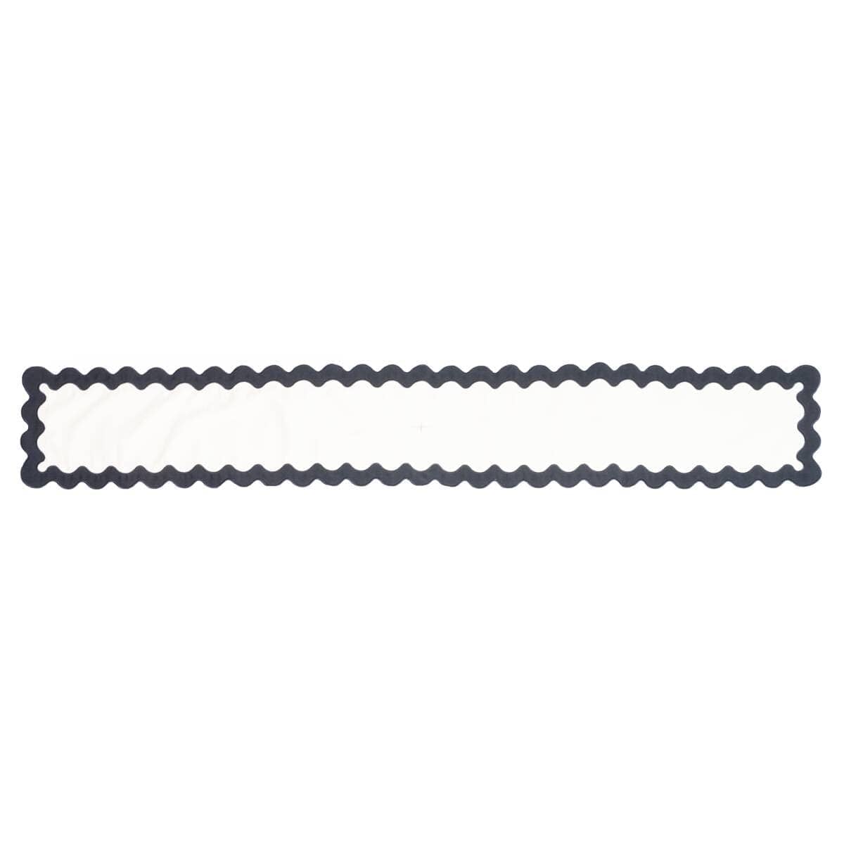 The Table Runner - Rivie White Table Runner Business & Pleasure Co Aus