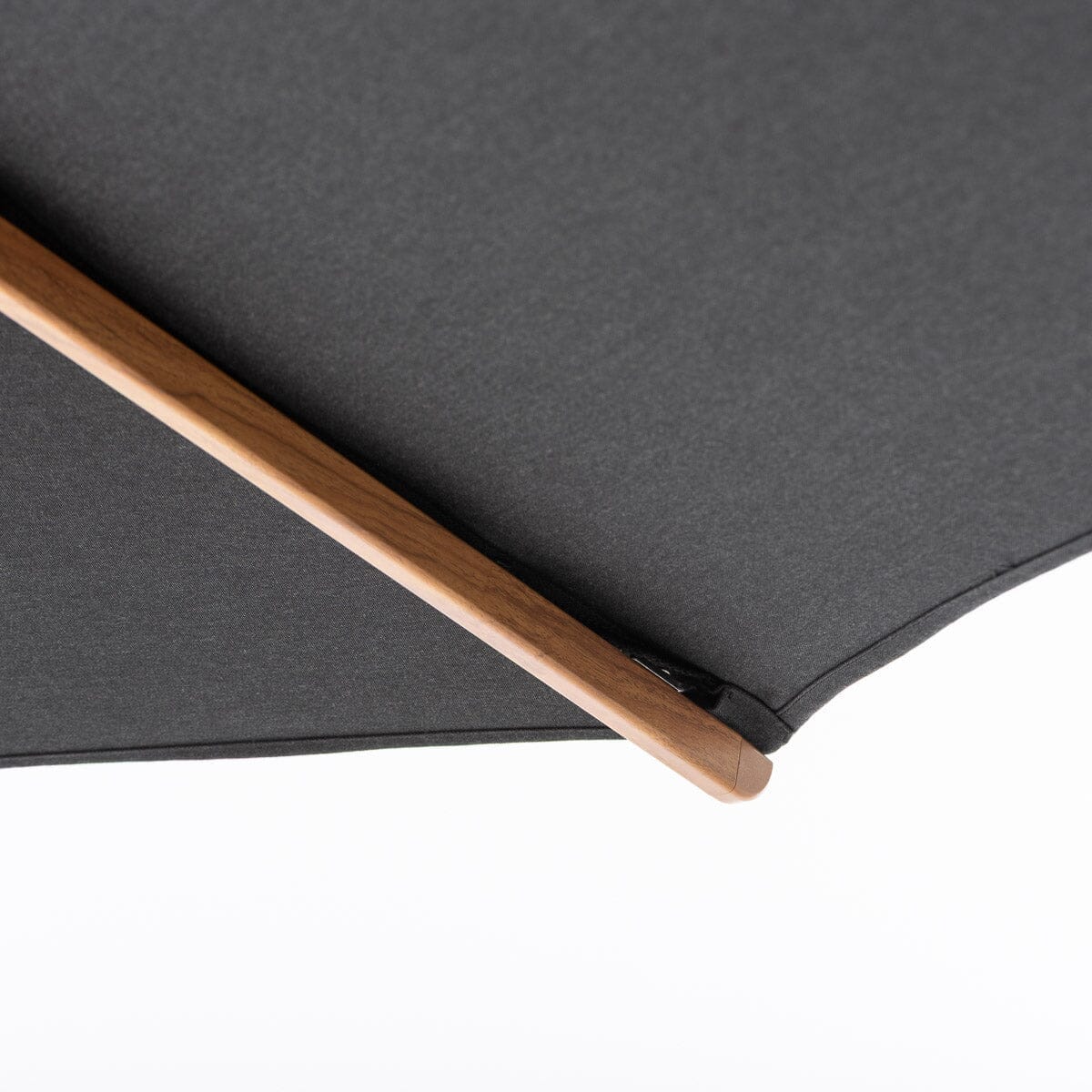 Terrace Umbrella in Vintage Black | Transfer Teak Frame Terrace Umbrella Kit Business & Pleasure Co Aus