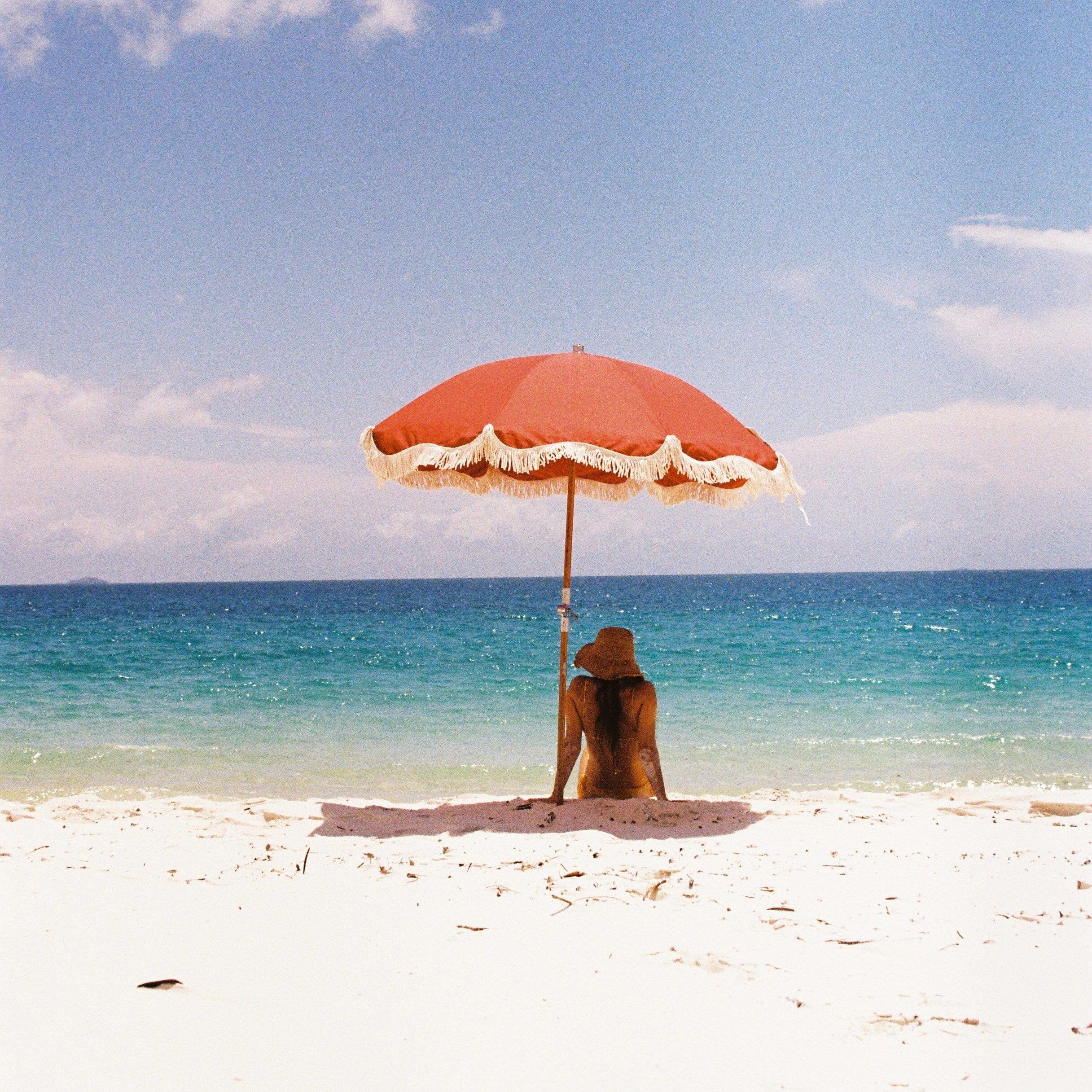 The Premium Beach Umbrella - Le Sirenuse Premium Umbrella Business & Pleasure Co