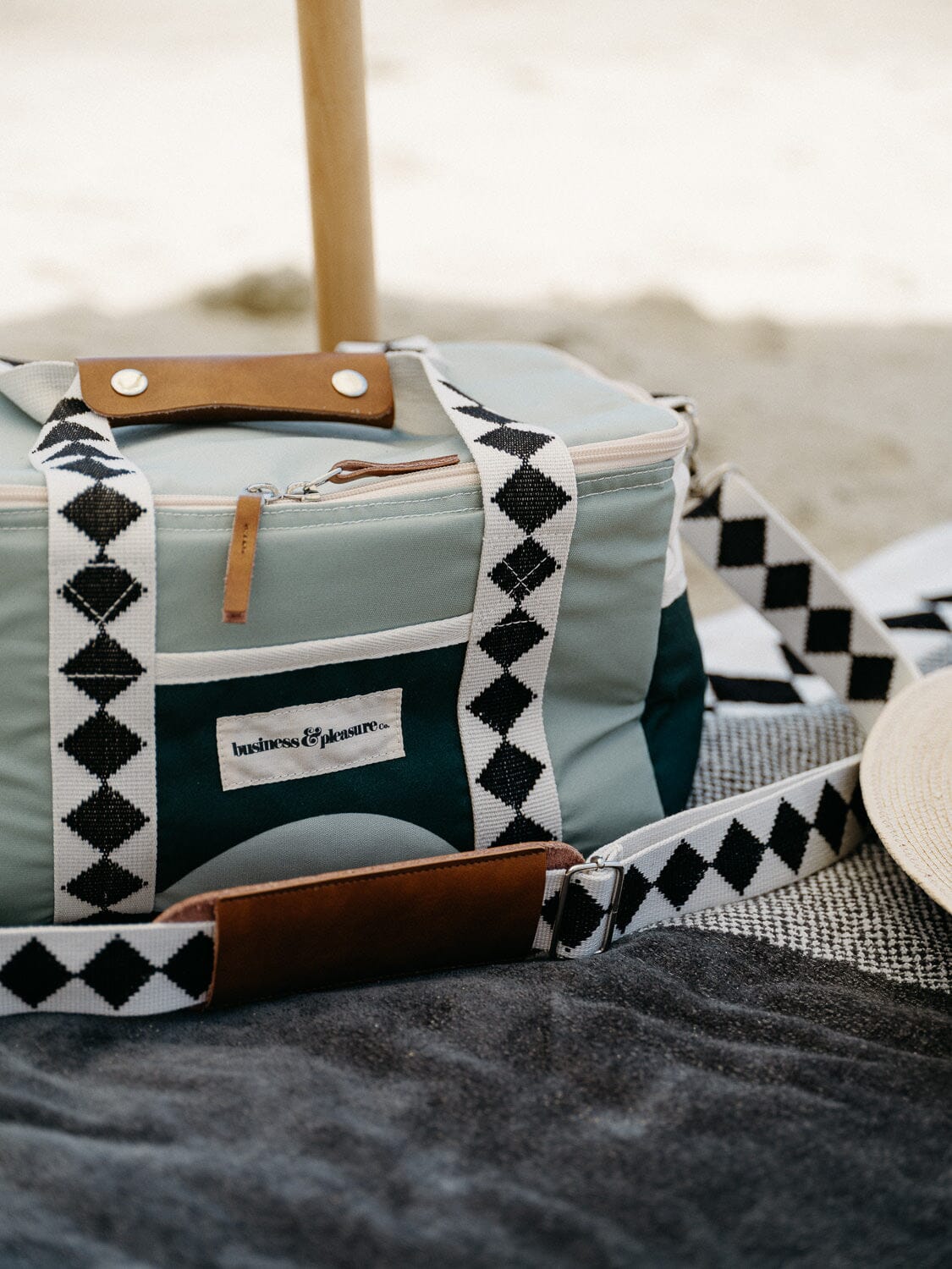 The Premium Cooler Bag - Green Diamond