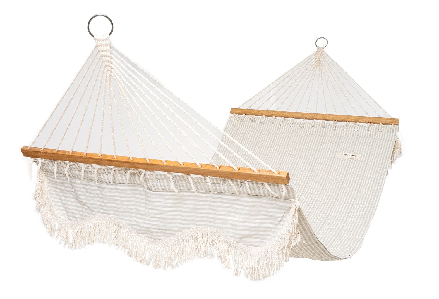 The Hammock - Lauren's Sage Stripe Hammock Businessandpleasureco.com.au