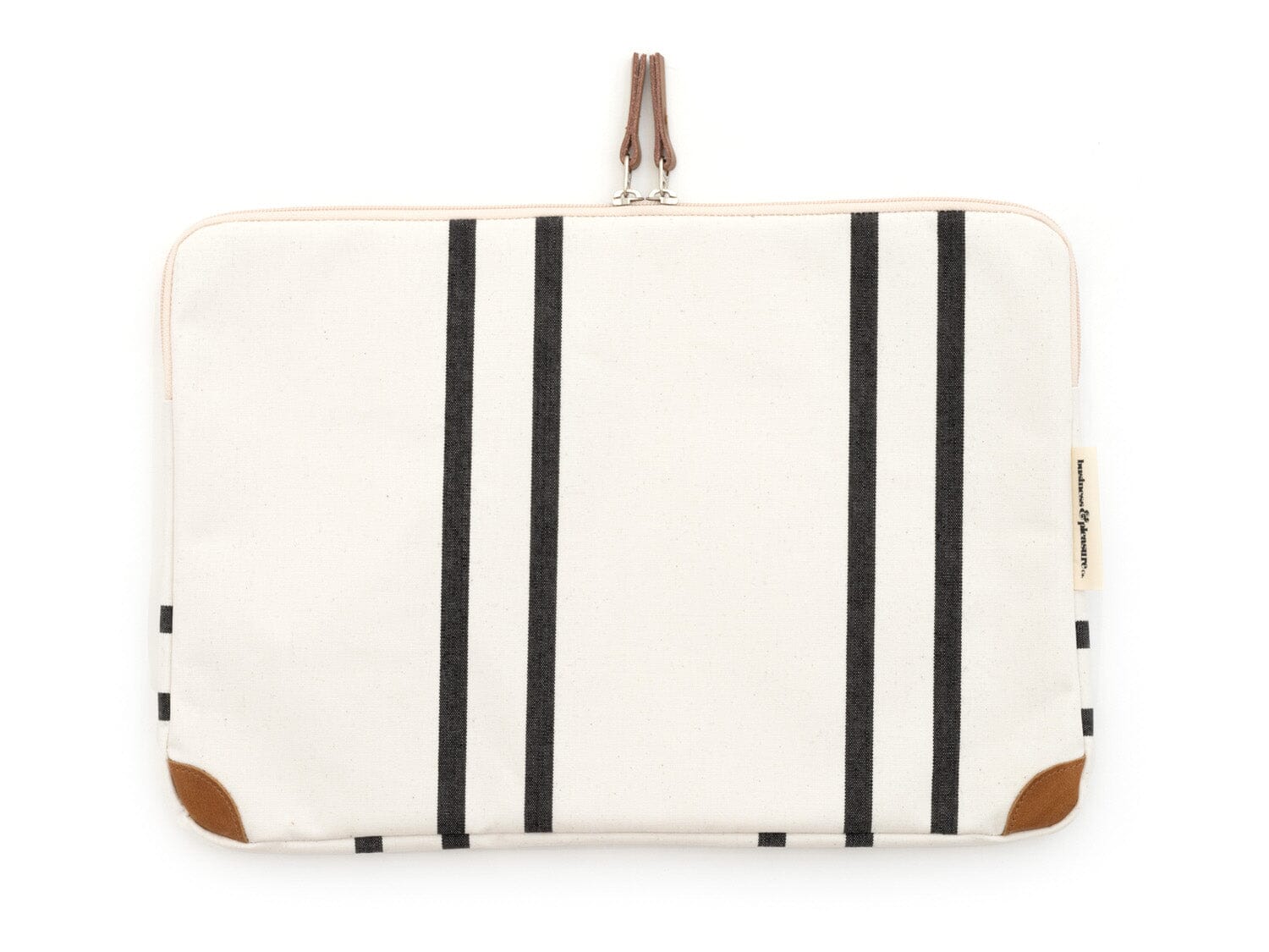 The Laptop Sleeve - Black Two Stripe