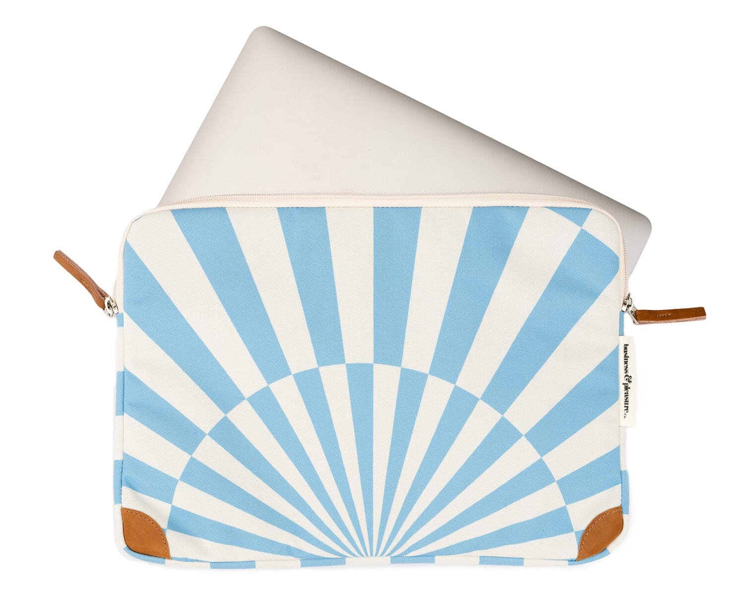 The Laptop Sleeve - Classic Blue Spiral