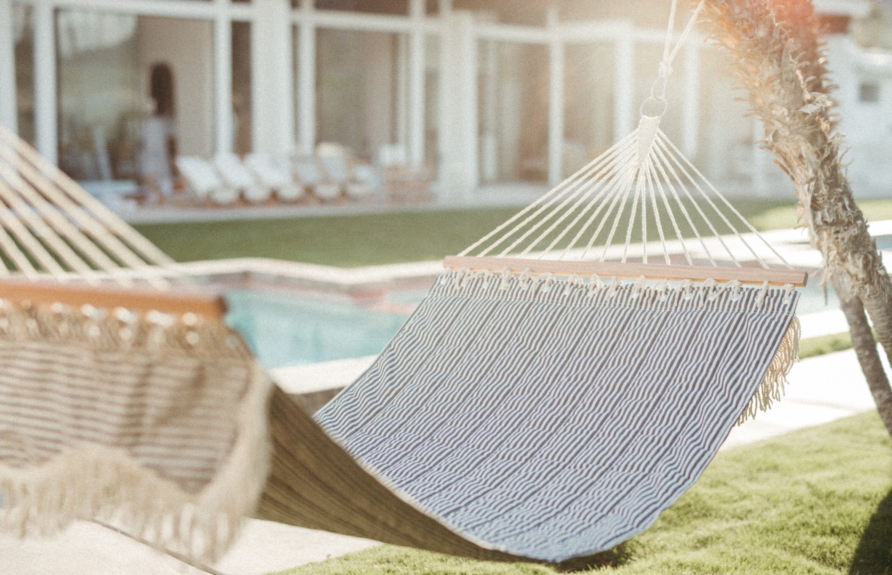 The Hammock - Lauren's Navy Stripe
