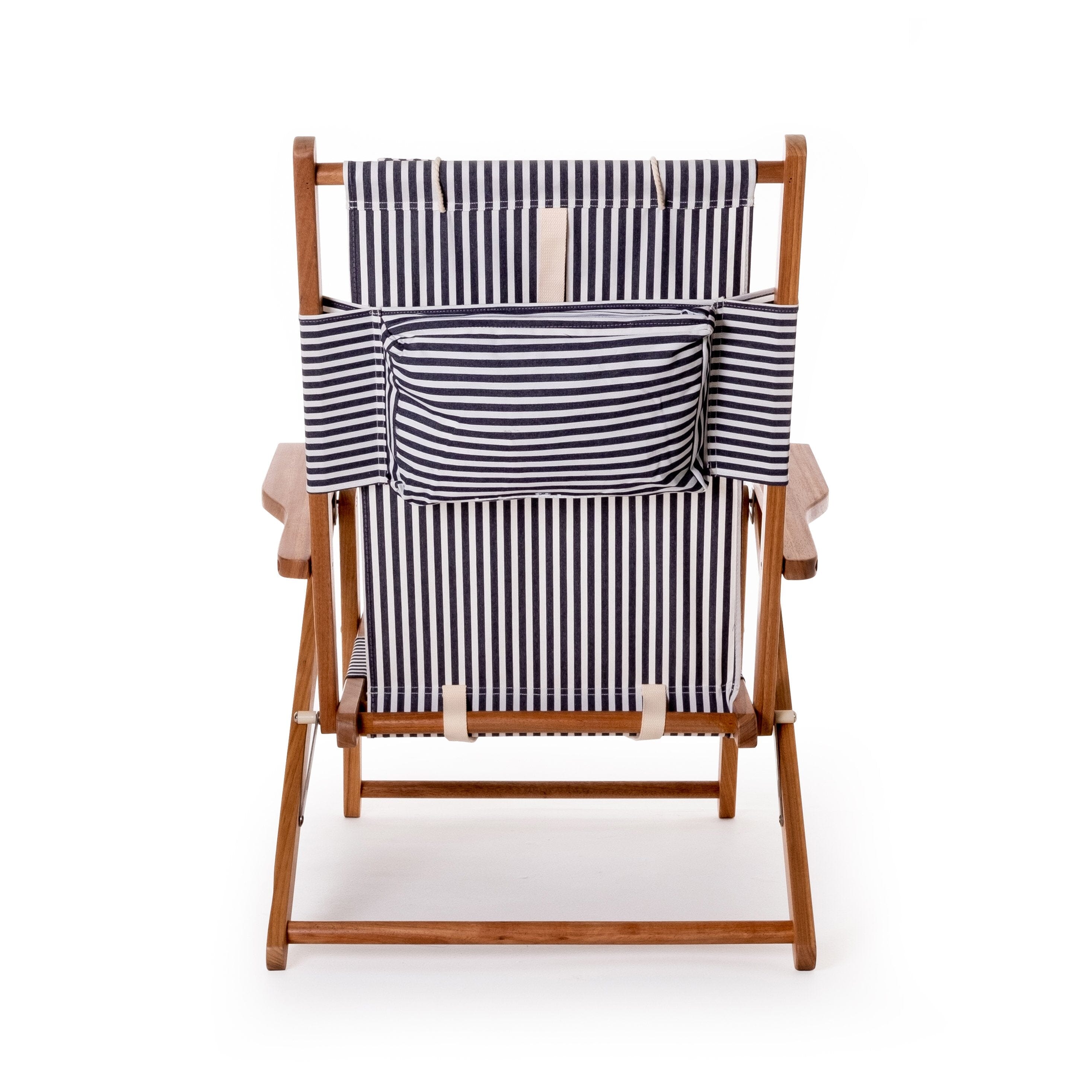 The Tommy Chair - Lauren's Navy Stripe Tommy Chair Business & Pleasure Co