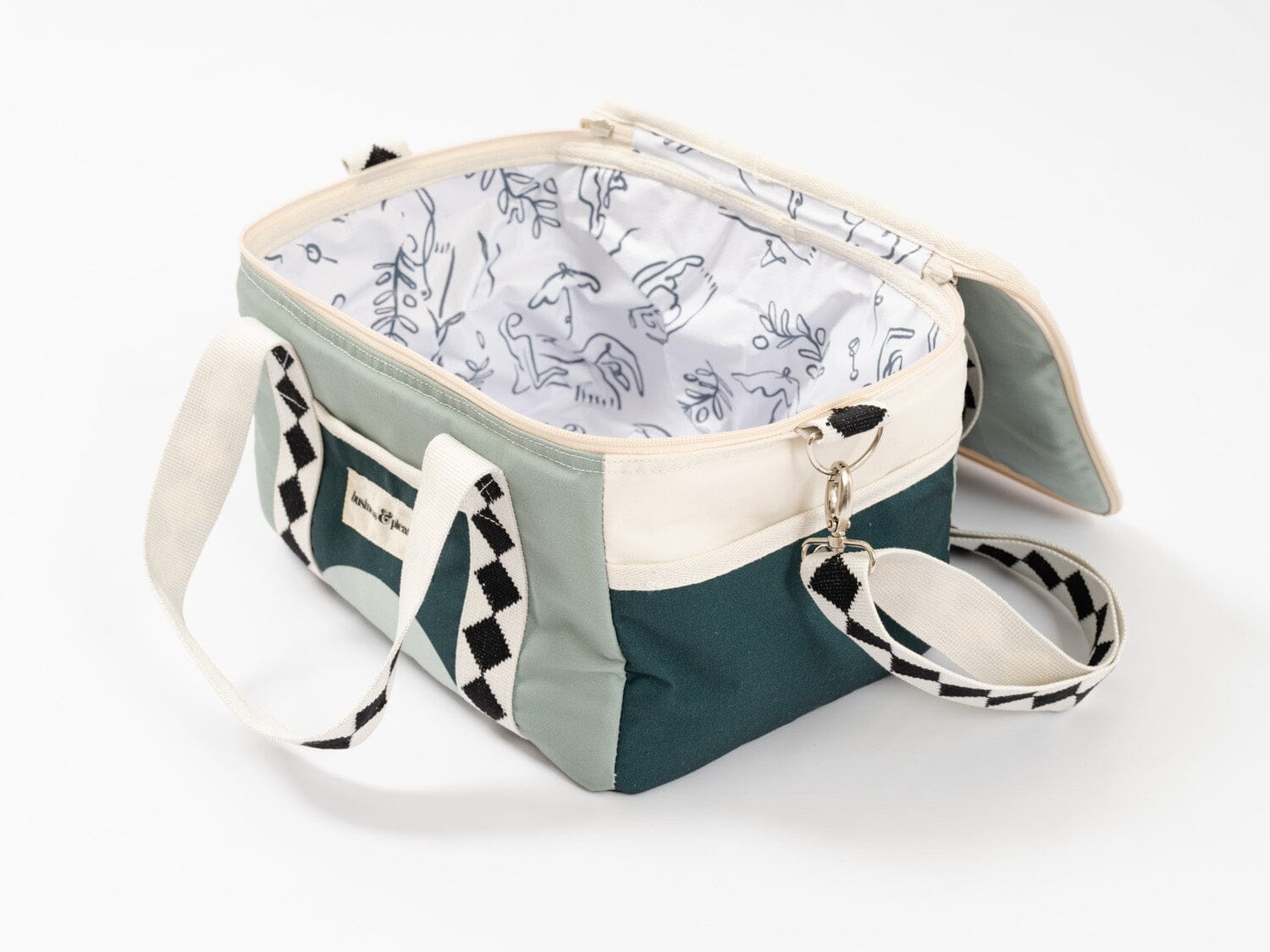 The Premium Cooler Bag - Green Diamond