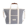 Swatch for The Cooler Tote Bag - Lauren's Navy Stripe