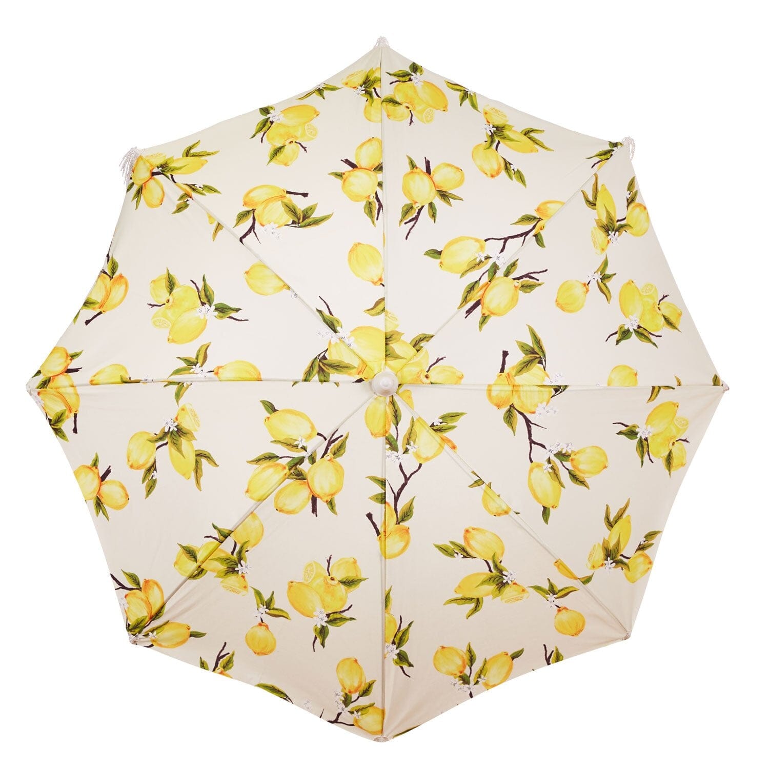 The Holiday Beach Umbrella - Vintage Lemons Holiday Umbrella Business & Pleasure Co