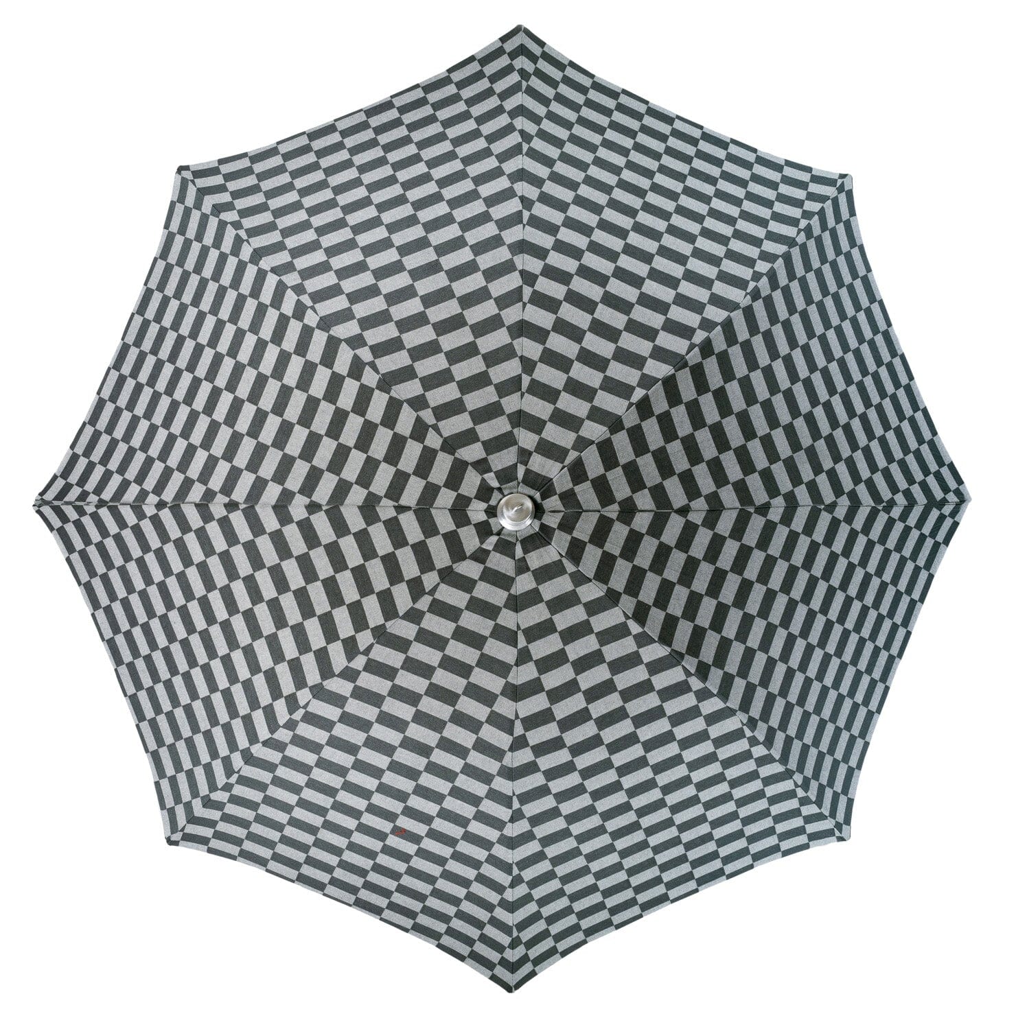 The Premium Beach Umbrella - Vintage Green Check