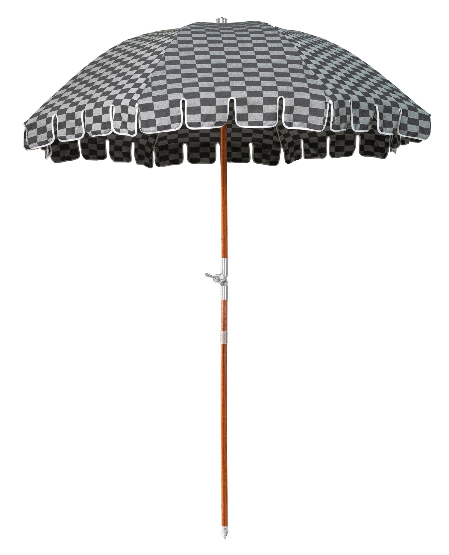 Product image of The Premium Beach Umbrella - Vintage Green Check Premium Umbrella Business & Pleasure Co