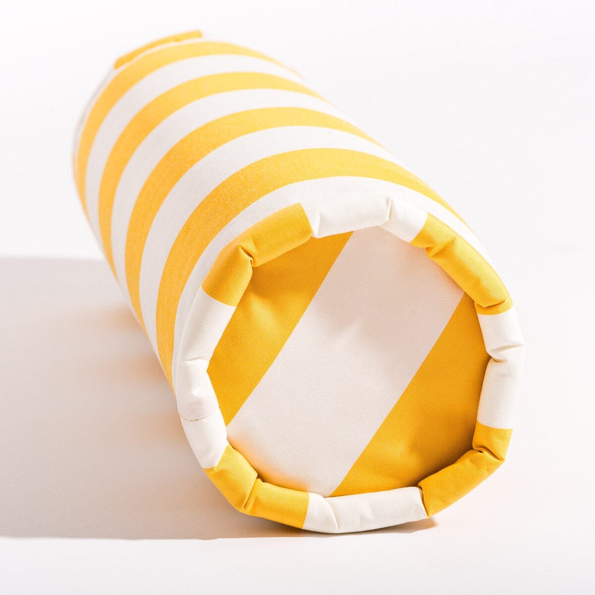 The Bolster Pillow - Crew Mimosa Yellow Stripe Bolster Pillow Business & Pleasure Co. 