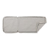 Swatch for The Sun Lounger Slip Cover - Monaco Black Stripe