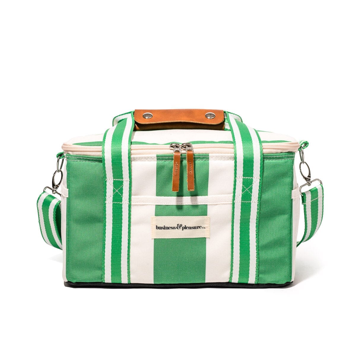 Product image of The Premium Cooler Bag - Crew Canyon Green Stripe Premium Cooler Business & Pleasure Co. 