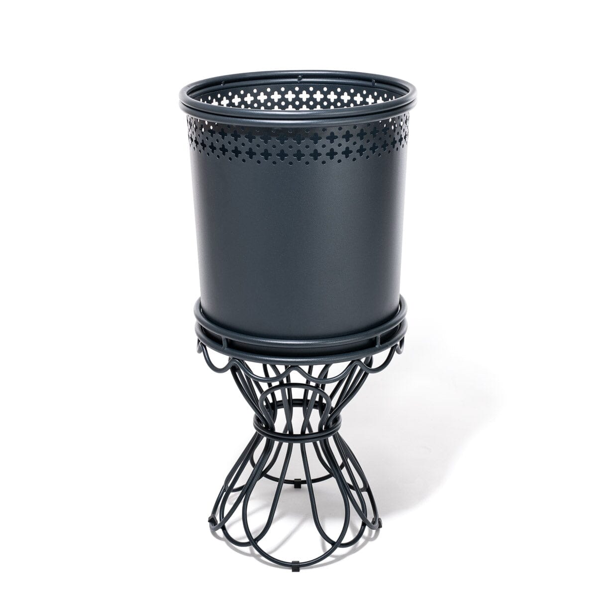 Product image of Al Fresco Small Planter & Stand - Vintage Black Al Fresco Planter Business & Pleasure Co Aus 