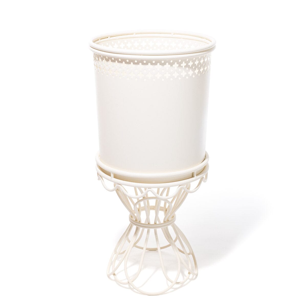 Product image of Al Fresco Small Planter & Stand - Antique White Al Fresco Planter Business & Pleasure Co Aus 