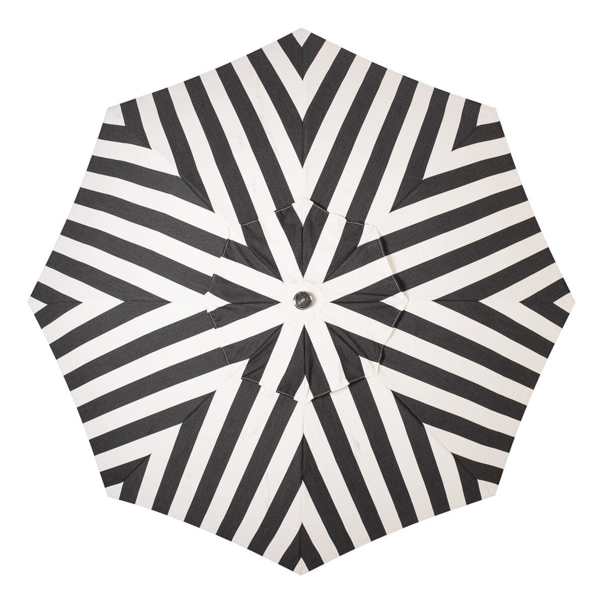 The Patio Umbrella - Crew Vintage Black Stripe Patio Umbrella Business & Pleasure Co Aus 