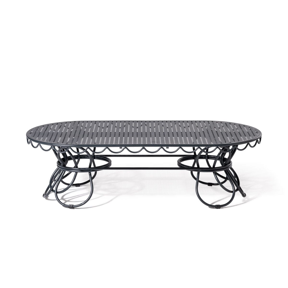 The Al Fresco Coffee Table - Vintage Black Al Fresco Coffee Table Business & Pleasure Co Aus 