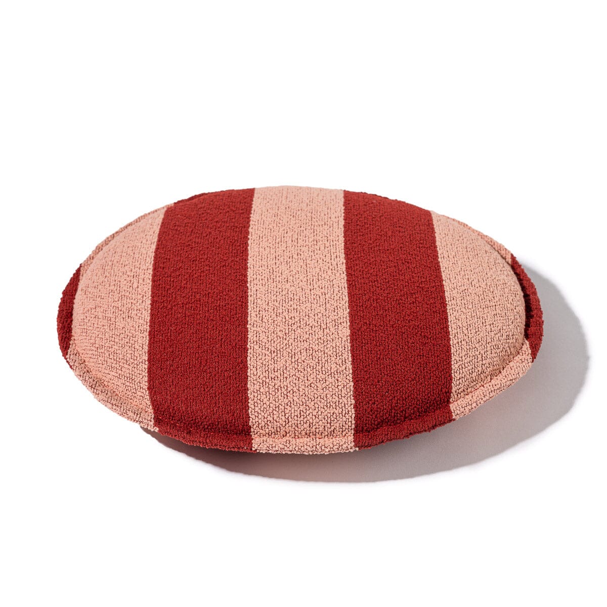 Product image of The Daisy Stool Cushion - Terry Terracotta Stripe Daisy Stool Cushion Business & Pleasure Co Aus 