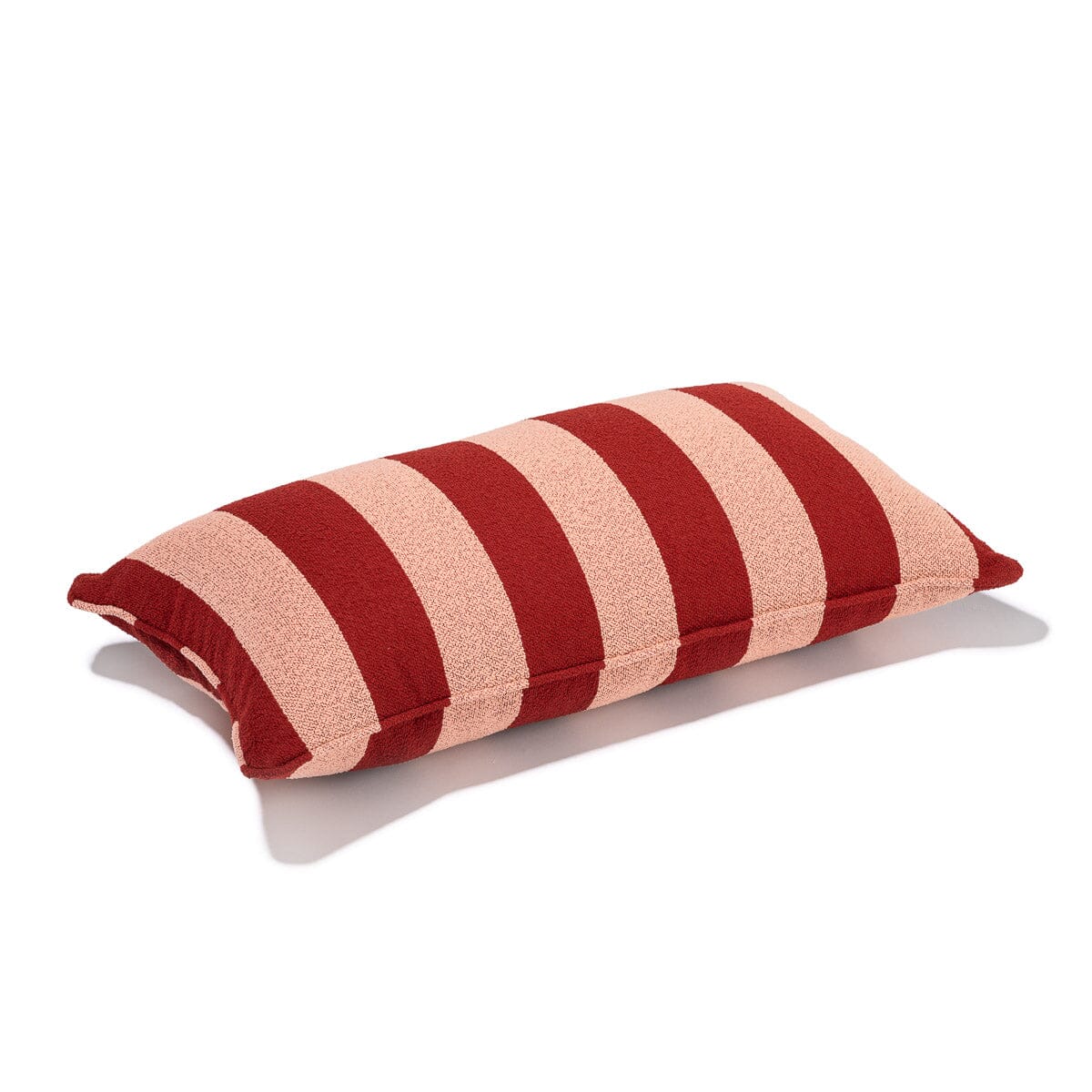 Product image of The Rectangle Throw Pillow - Terry Terracotta Stripe Rectangle Throw Pillow Business & Pleasure Co Aus 