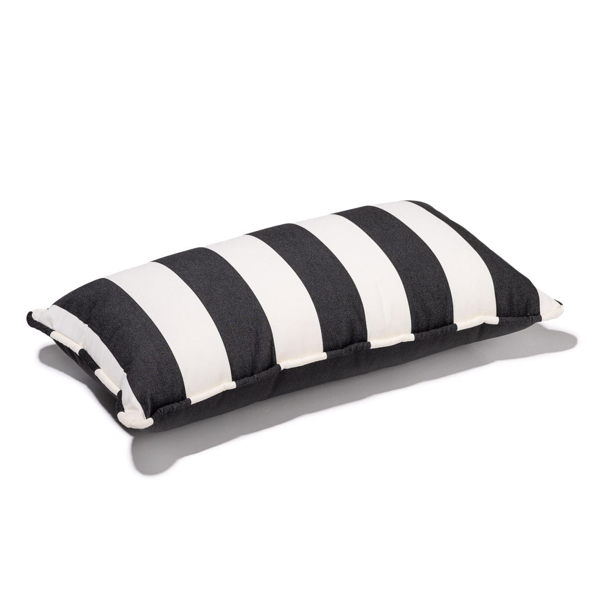 Product image of The Rectangle Throw Pillow - Crew Vintage Black Stripe Rectangle Throw Pillow Business & Pleasure Co Aus 