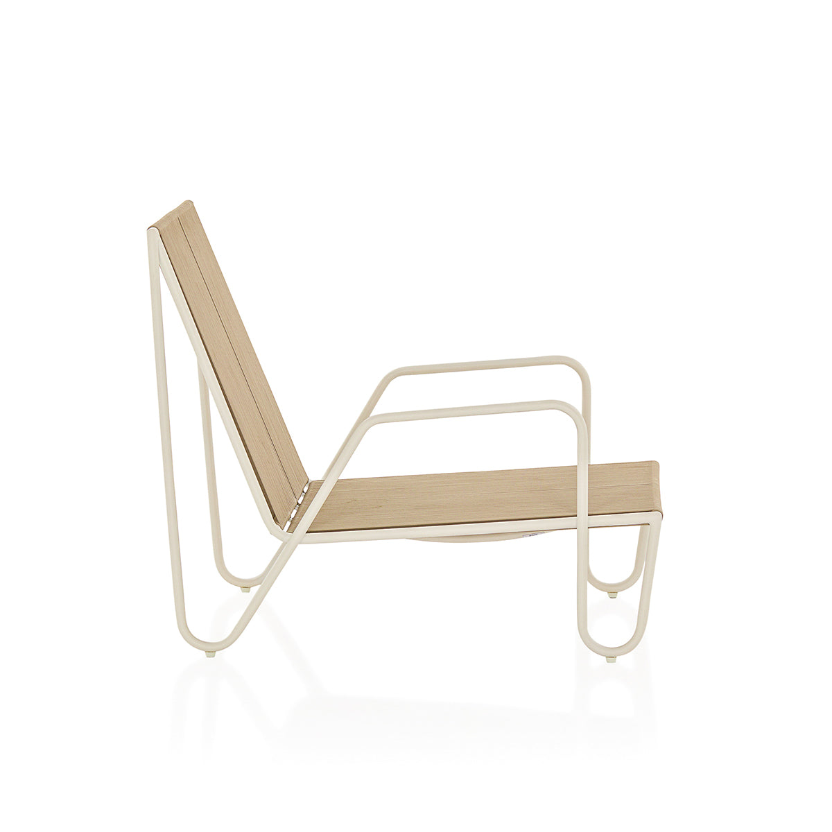 The Shore Occasional Chair - Coco Republic - Coral - White Frame