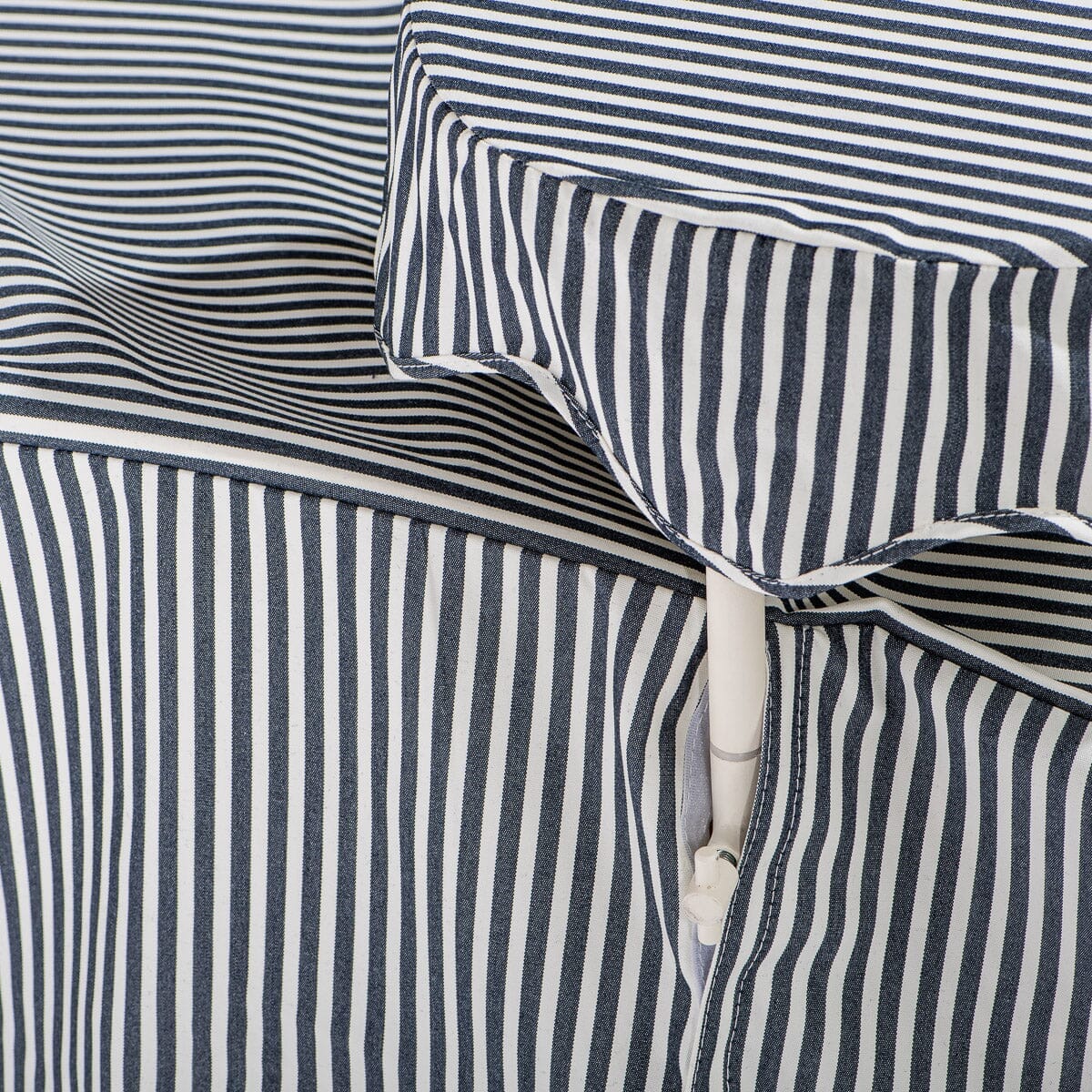 The Al Fresco Sun Lounger Cover - Lauren's Navy Stripe Al Fresco Sun Lounger Covers Business & Pleasure Co. 