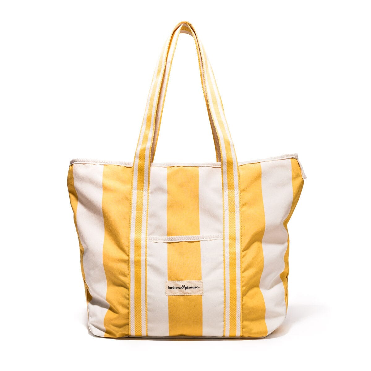 Product image of The Beach Bag - Crew Mimosa Yellow Stripe Beach Bag Business & Pleasure Co. 