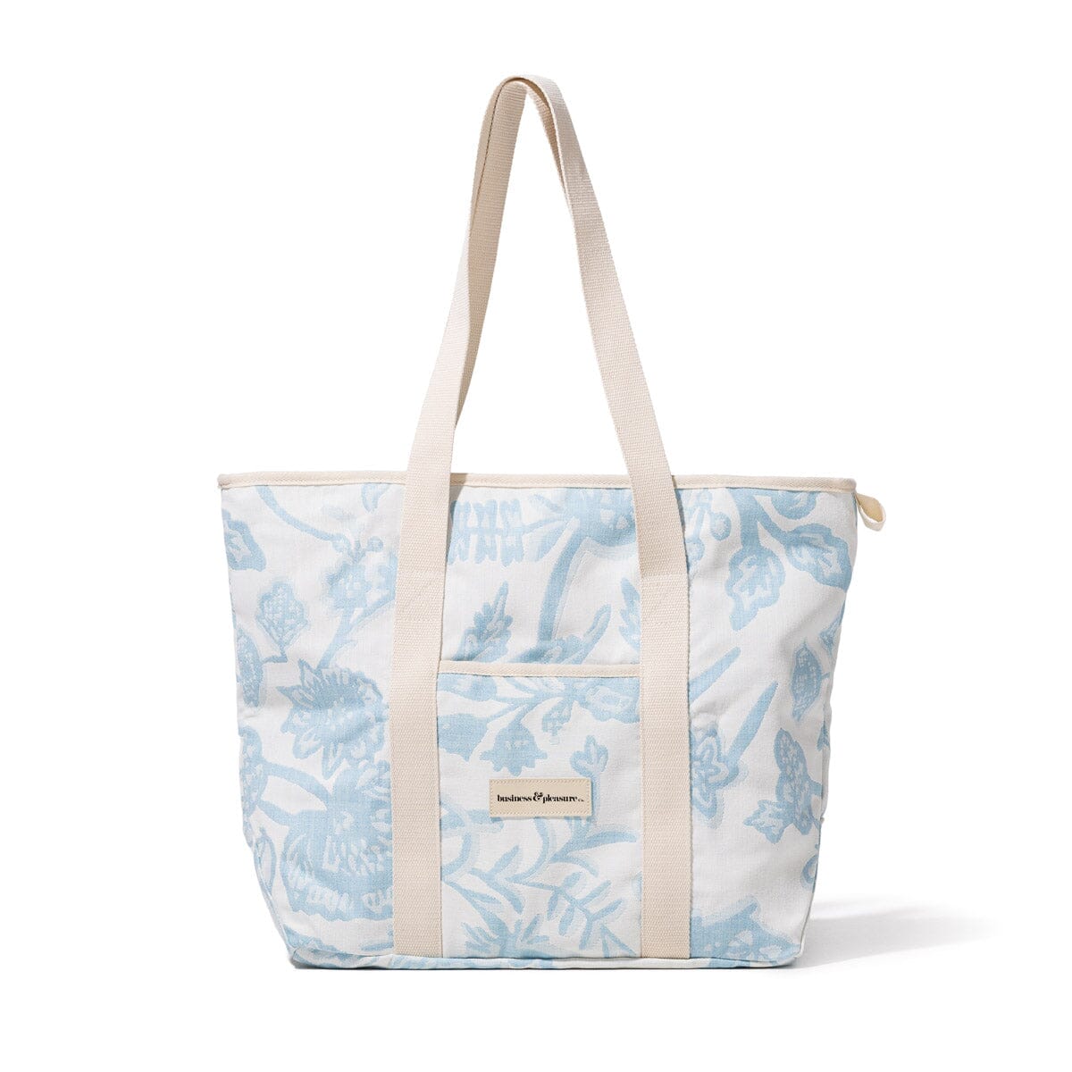 The Beach Bag - Hanalei Bay Blue Jacquard Beach Bag Business & Pleasure Co Aus 