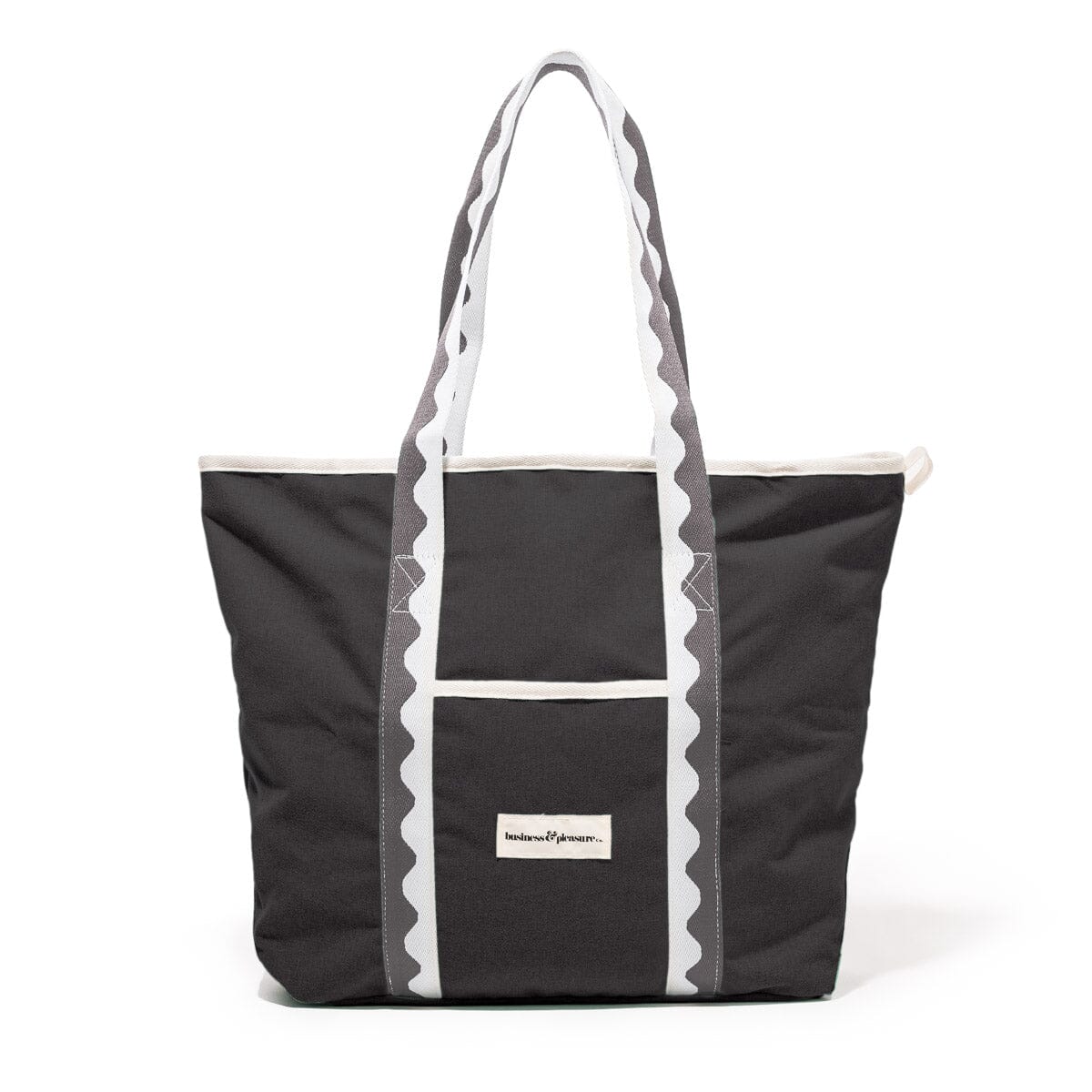 The Beach Bag - Rivie Black Beach Bag Business & Pleasure Co. 