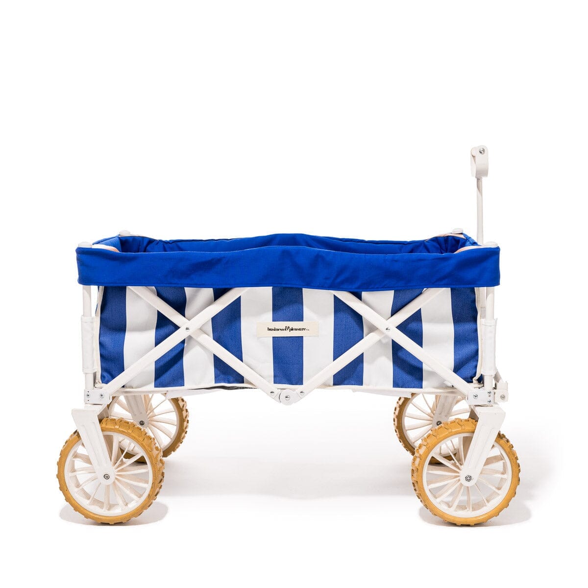 Product image of The Beach Cart - Crew Mediterranean Blue Stripe Beach Cart Business & Pleasure Co. 