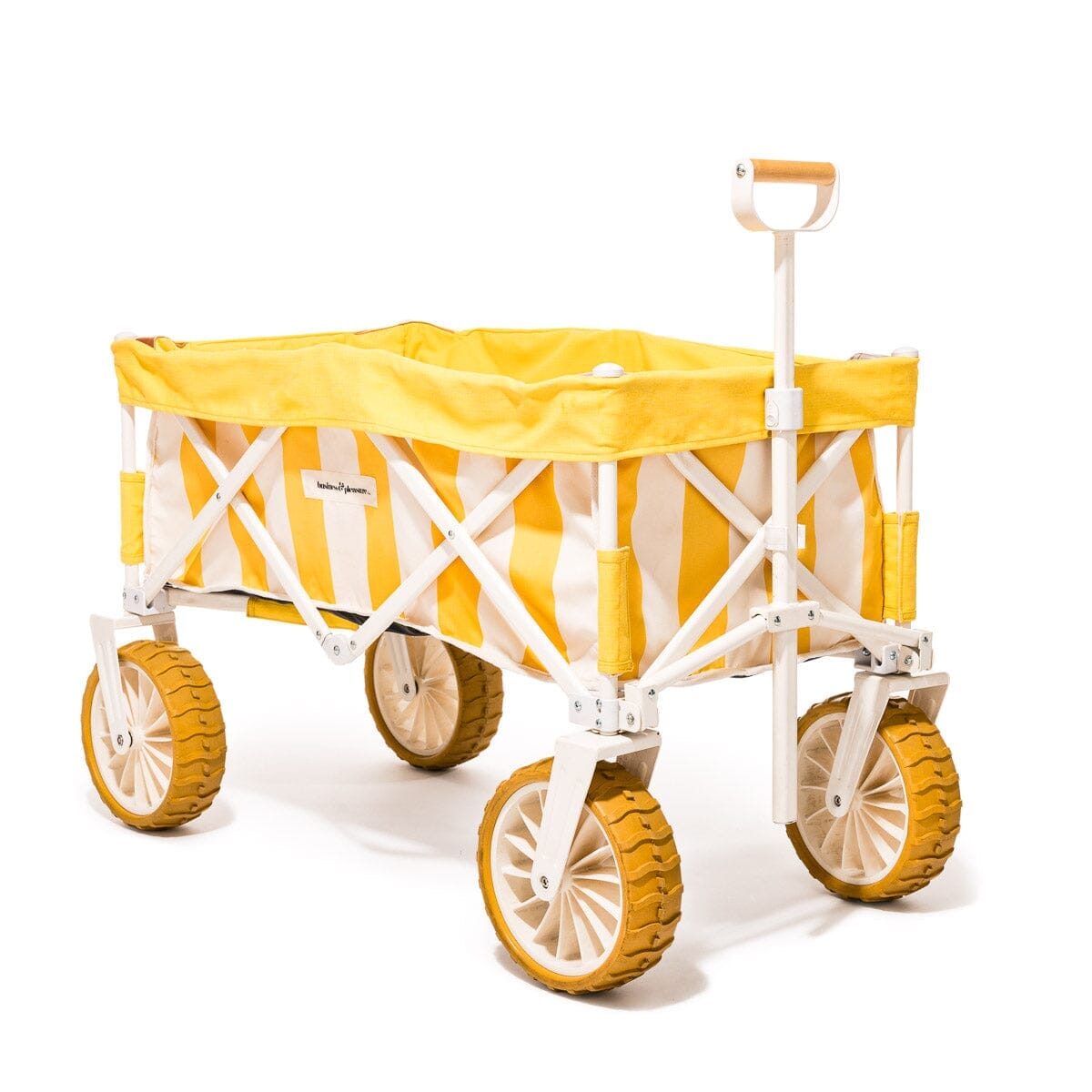 The Beach Cart - Crew Mimosa Yellow Stripe Beach Cart Business & Pleasure Co. 