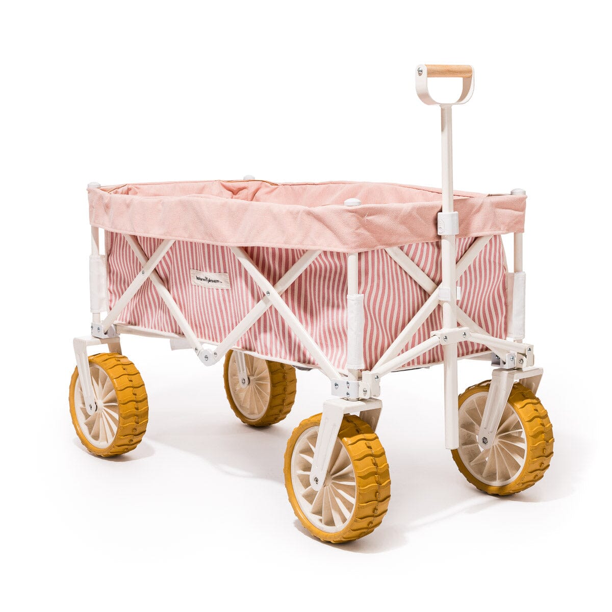The Beach Cart - Lauren's Pink Stripe Beach Cart Business & Pleasure Co. 