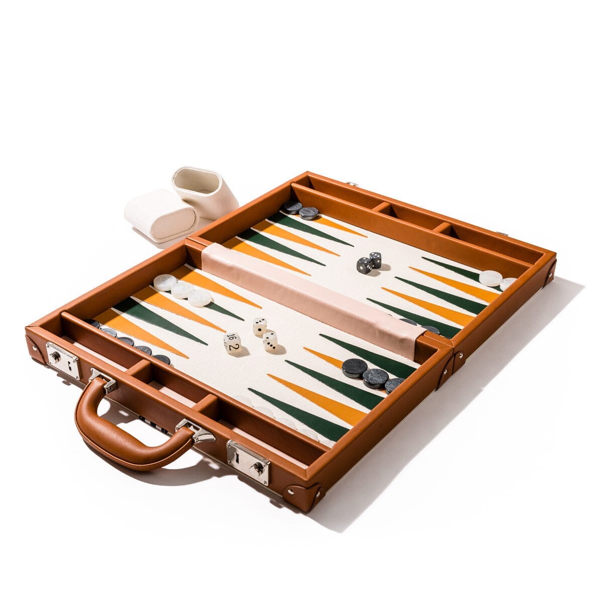 Product image of The Backgammon Set - Antique White Backgammon Set Business & Pleasure Co. 