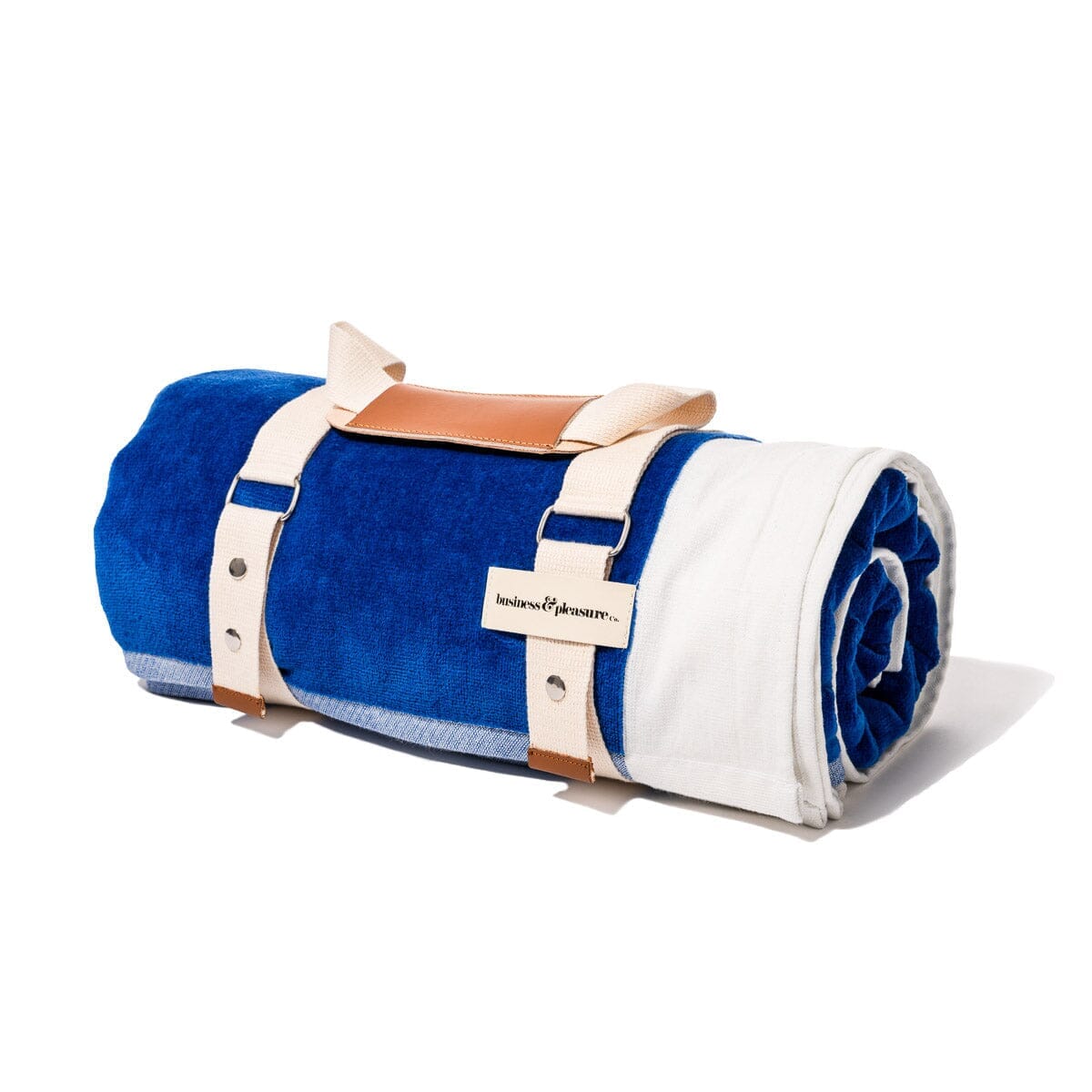 Product image of The Beach Blanket - Crew Mediterranean Blue Stripe Beach Blanket Business & Pleasure Co. 
