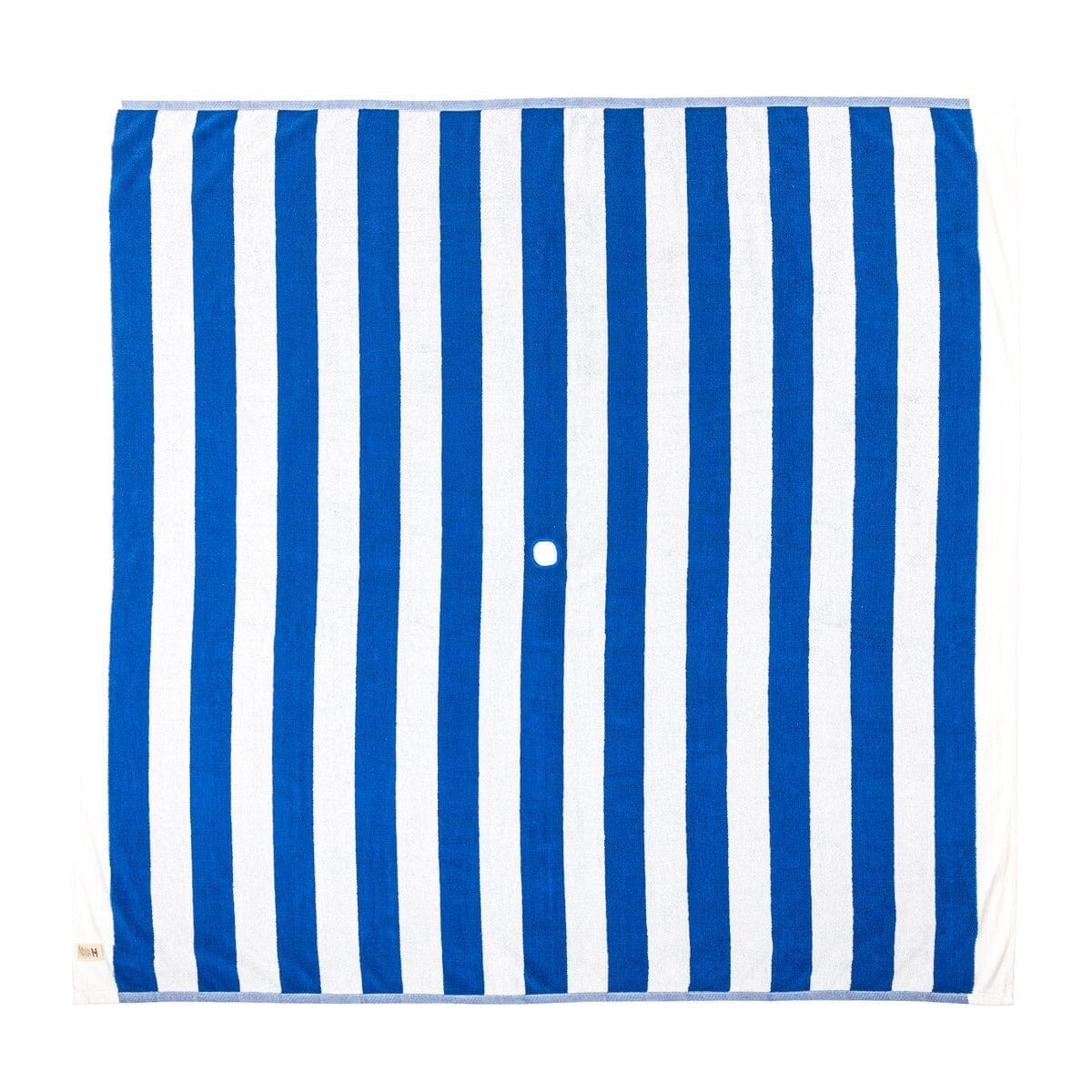 The Beach Blanket - Crew Mediterranean Blue Stripe Beach Blanket Business & Pleasure Co. 