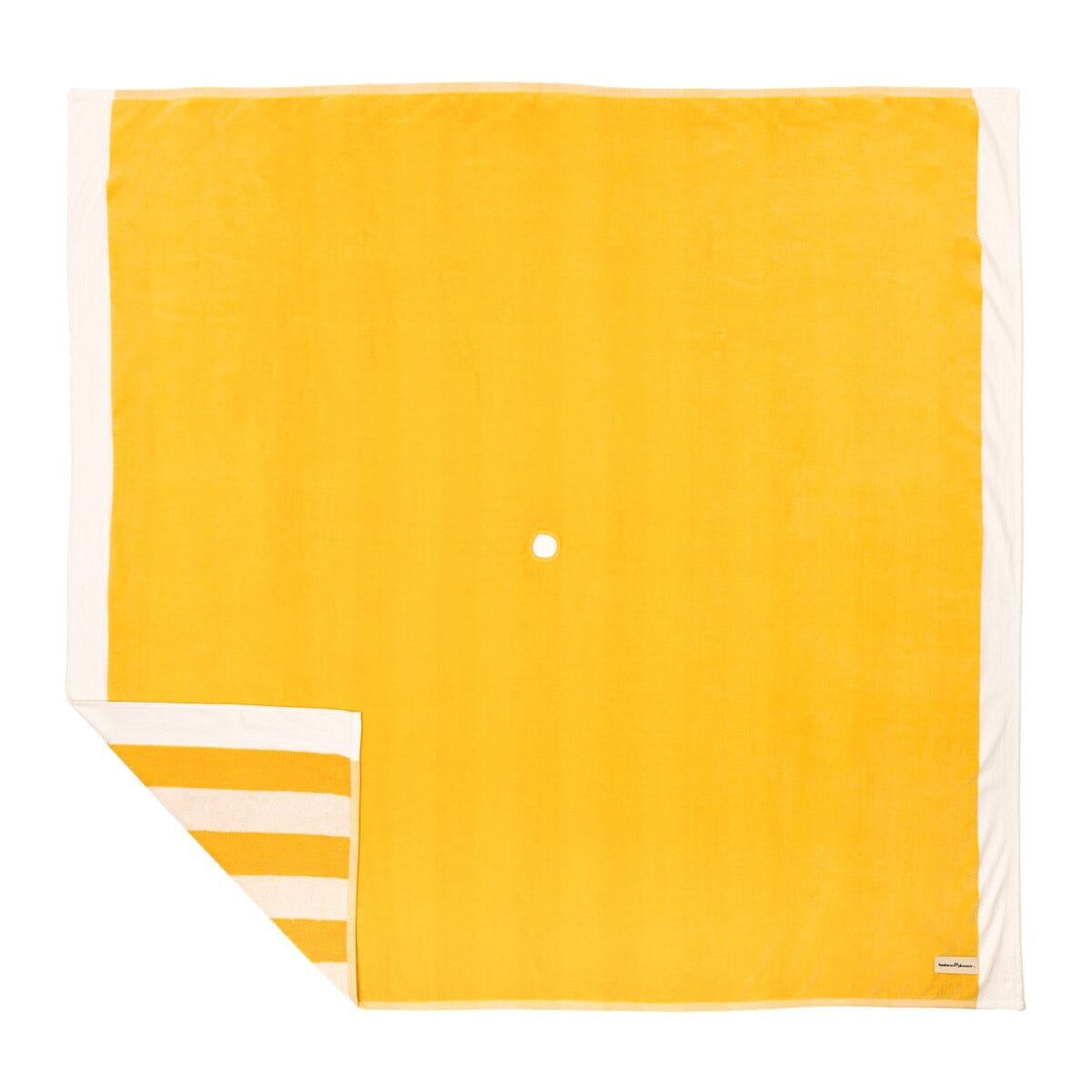 The Beach Blanket - Crew Mimosa Yellow Stripe Beach Blanket Business & Pleasure Co. 