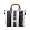 Swatch for The Cooler Tote Bag - Crew Vintage Black Stripe
