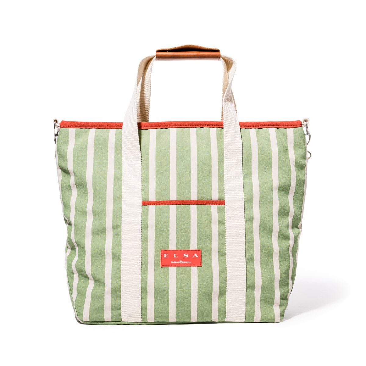 The Cooler Tote Bag - Elsa Stripe Cooler Tote Business & Pleasure Co Aus 