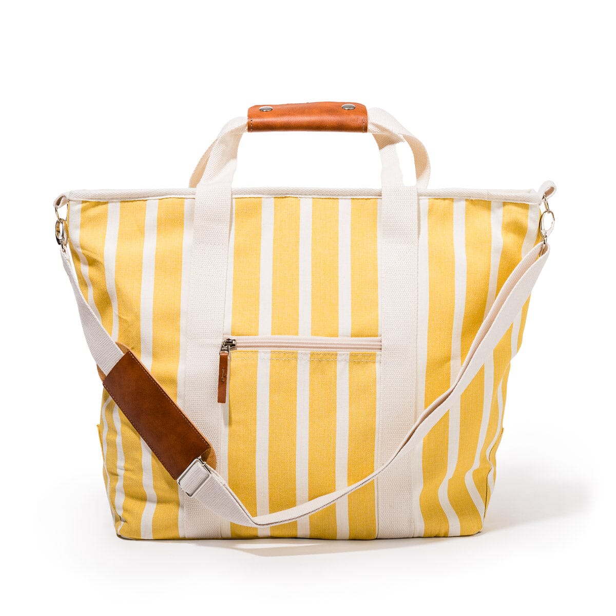 The Cooler Tote Bag - Monaco Mimosa Stripe Cooler Tote Business & Pleasure Co Aus 