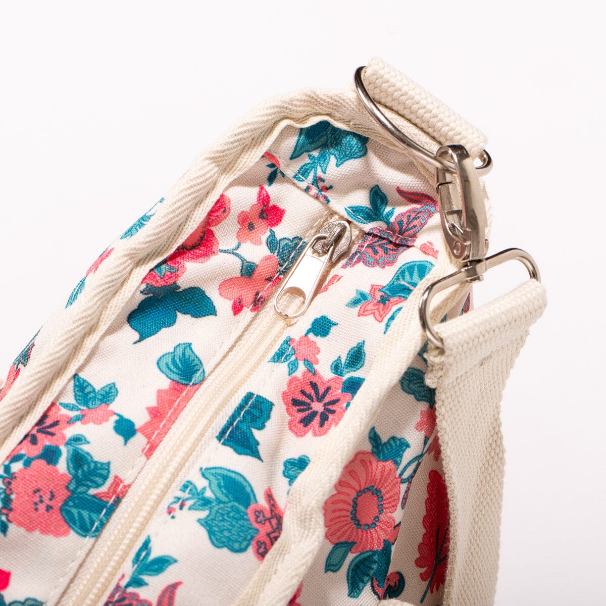 The Cooler Tote Bag - Paisley Bay Palm Pink Cooler Tote Business & Pleasure Co Aus 