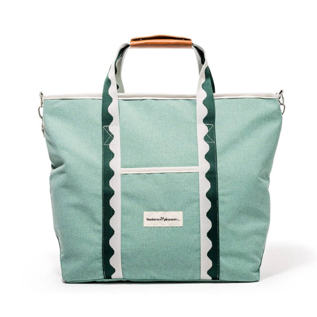 The Cooler Tote Bag - Rivie Green Cooler Tote Business & Pleasure Co Aus 