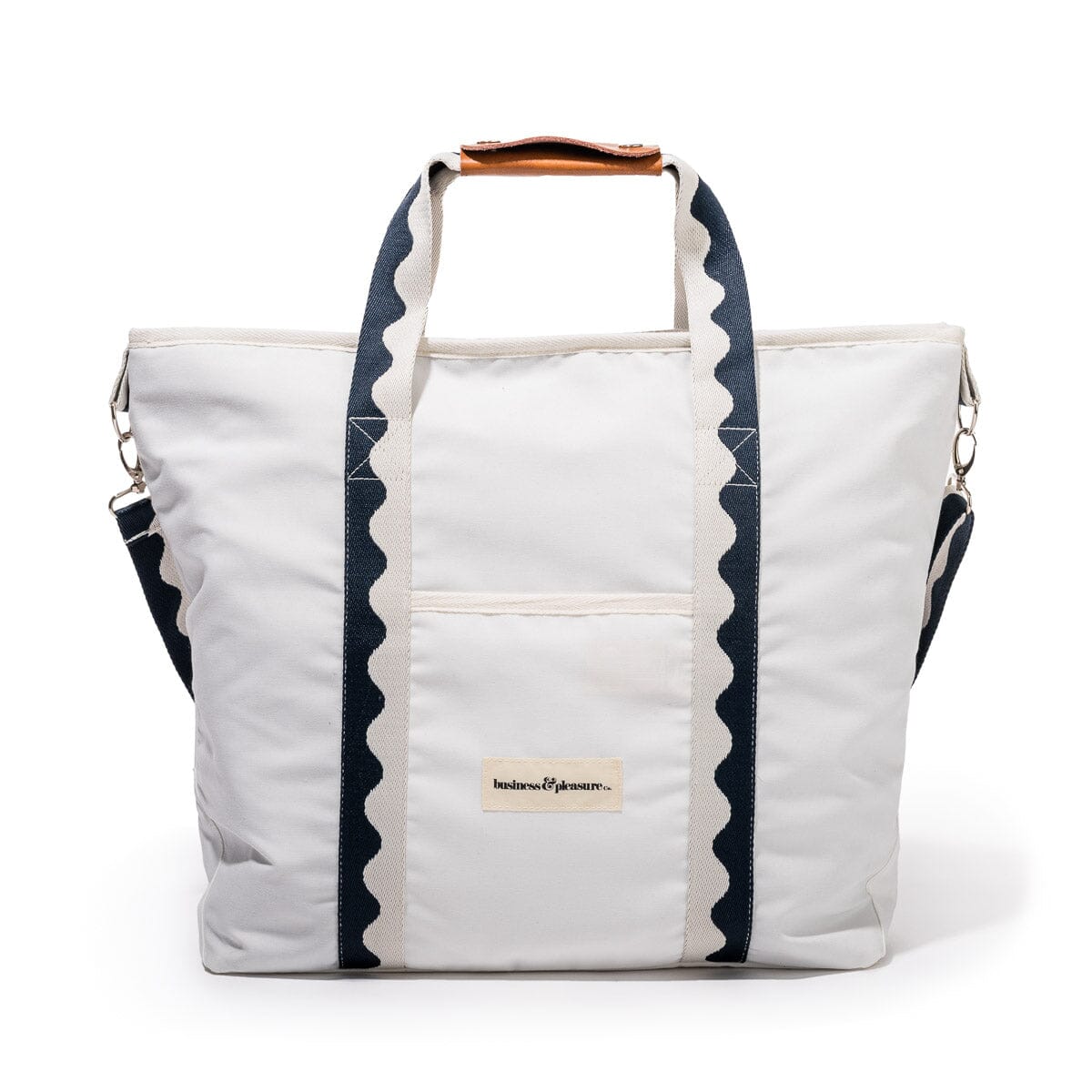 The Cooler Tote Bag - Rivie White Cooler Tote Business & Pleasure Co Aus 