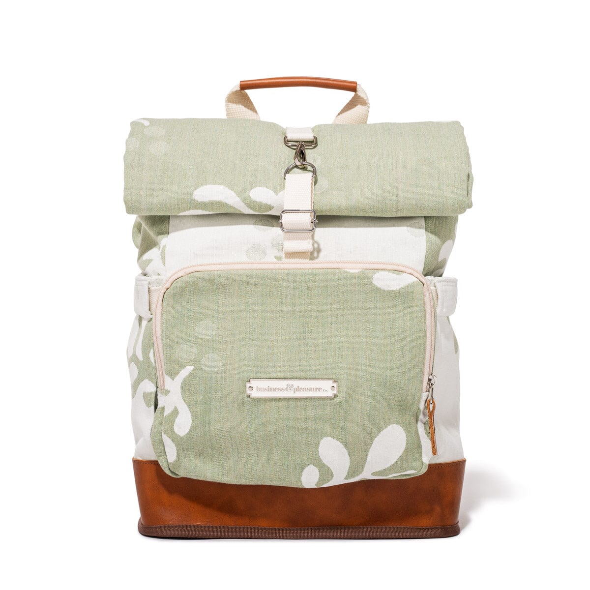 Product image of The Backpack Cooler - Benoît Jade Green Jacquard Backpack Cooler Business & Pleasure Co. 