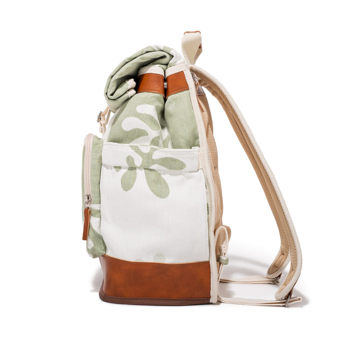 The Backpack Cooler - Benoît Jade Green Jacquard Backpack Cooler Business & Pleasure Co. 