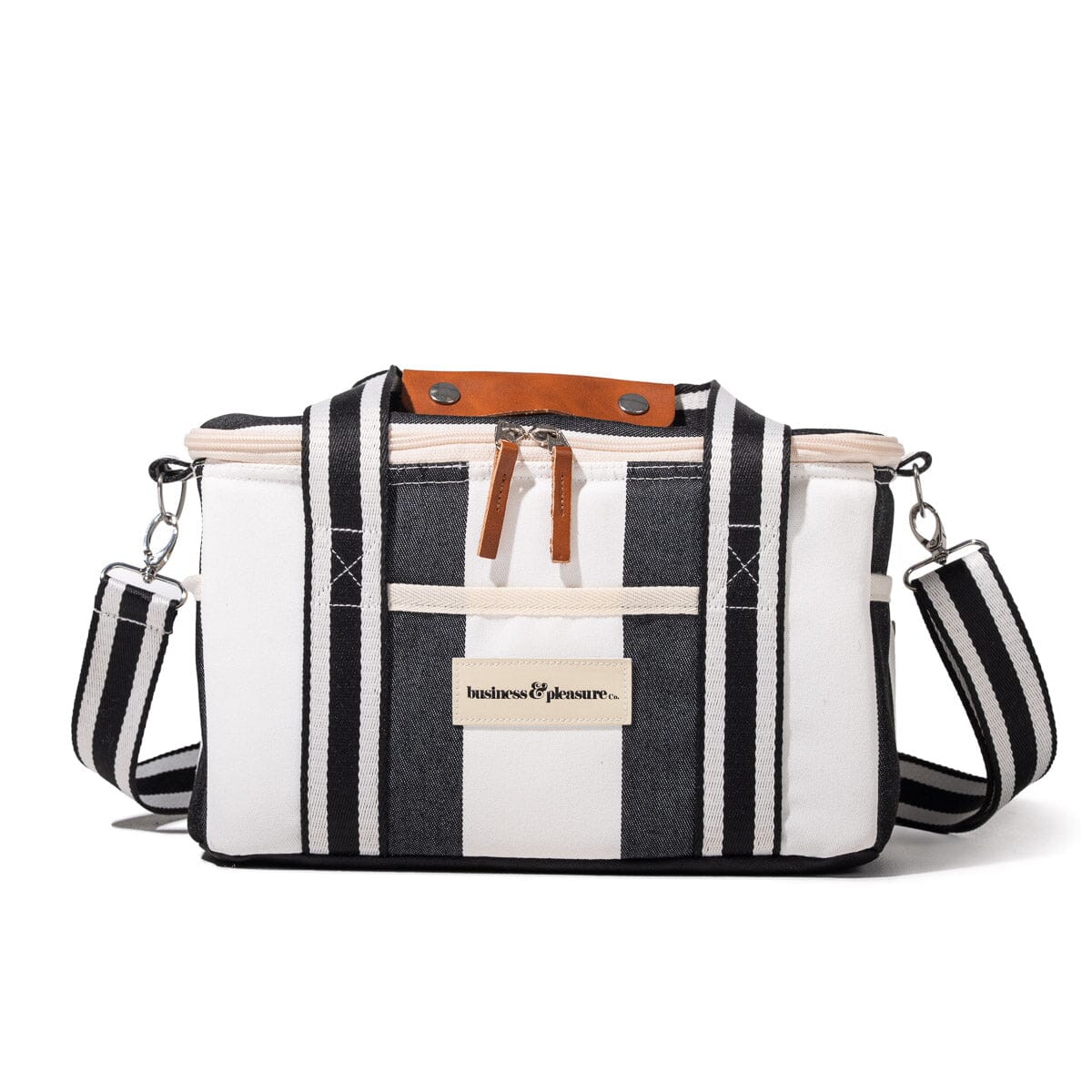 The Premium Cooler Bag - Crew Vintage Black Stripe Premium Cooler Bag Business & Pleasure Co Aus 