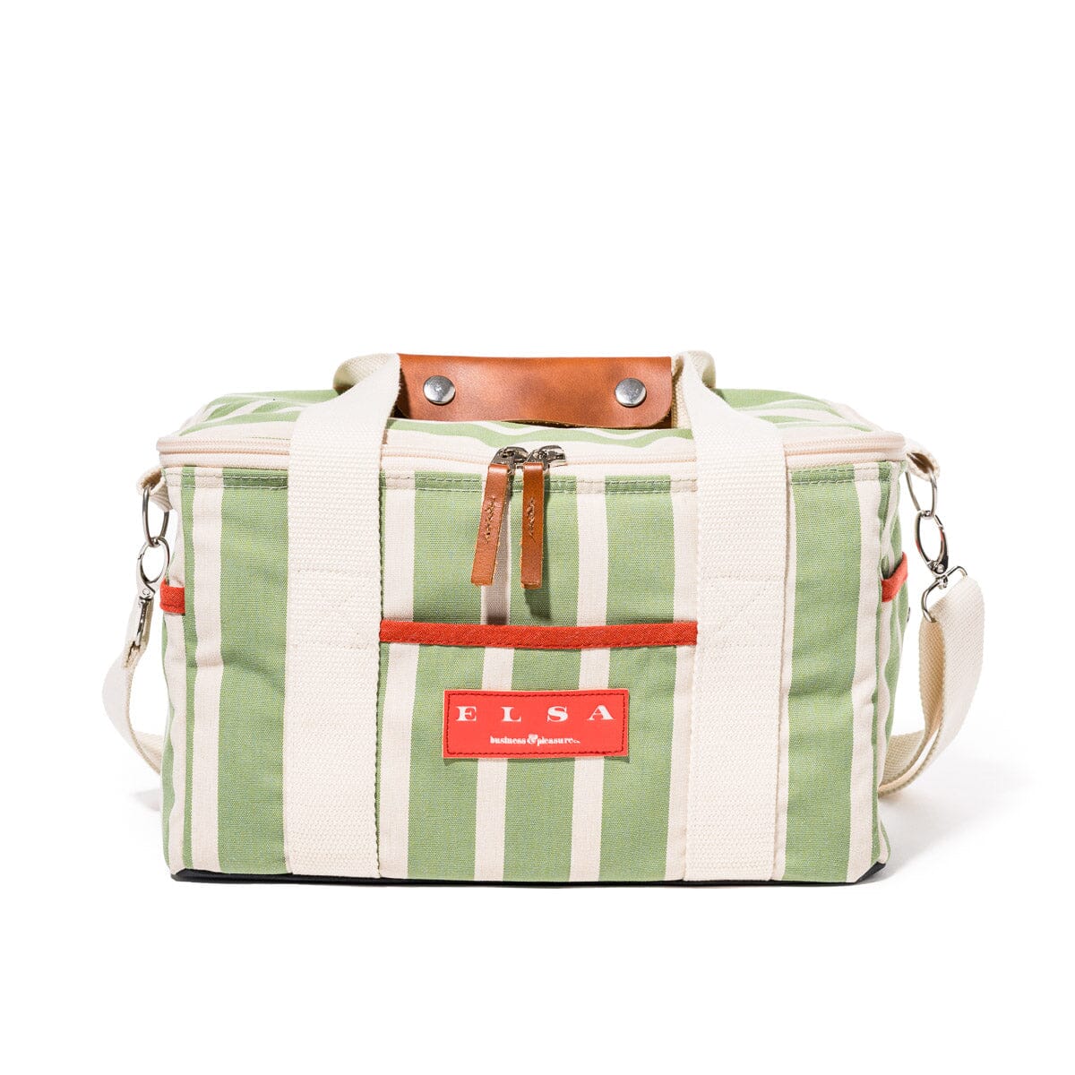 The Premium Cooler Bag - Elsa Stripe Premium Cooler Business & Pleasure Co Aus 