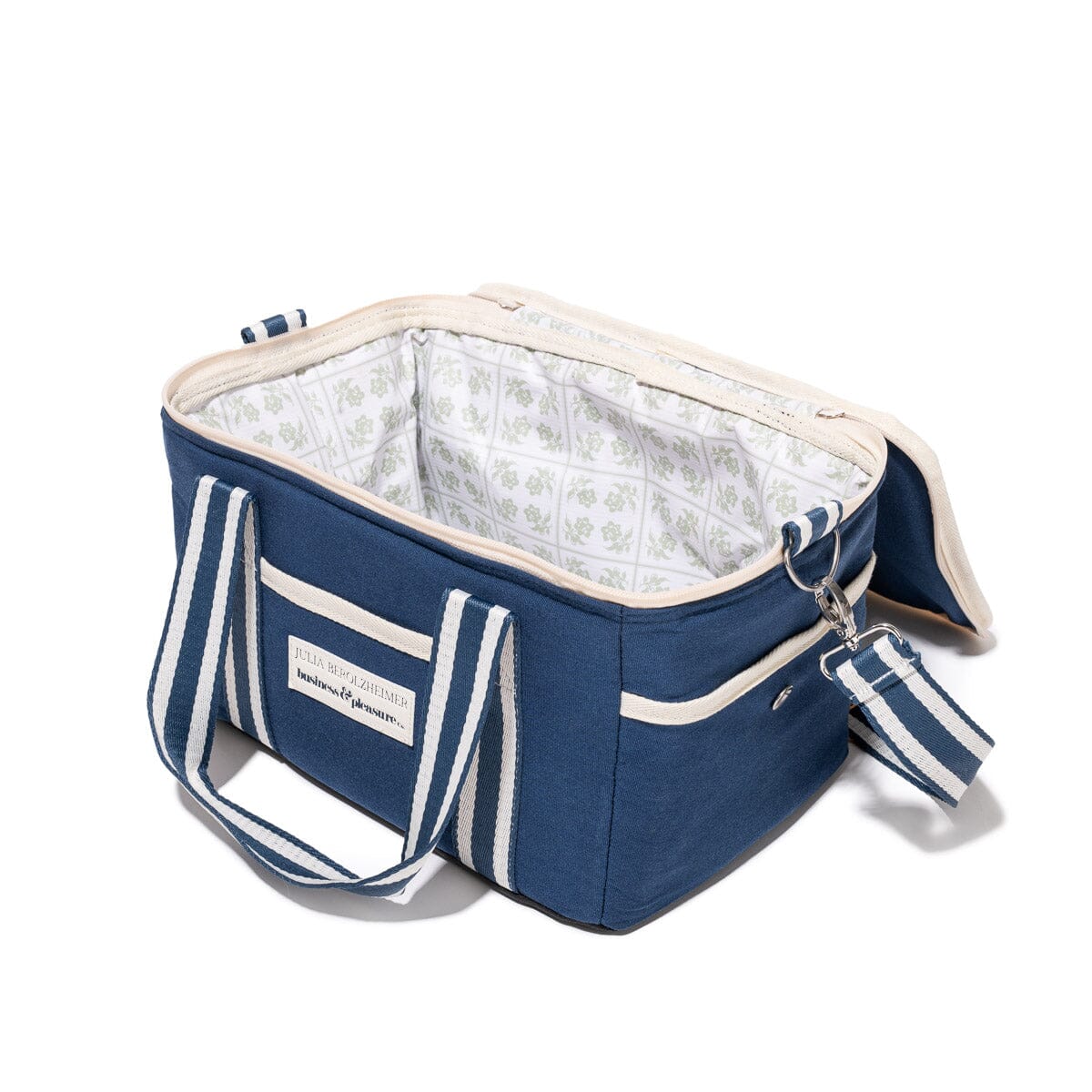 The Premium Cooler Bag x Julia Berolzheimer in Rivie Slate Premium Cooler Bag B&P Co. x Julia Berolzheimer 